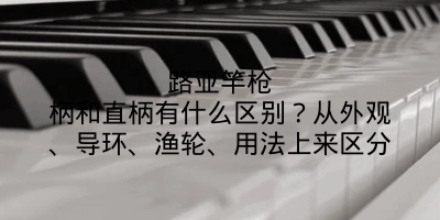 路亚竿枪柄和直柄有什么区别？从外观、导环、渔轮、用法上来区分