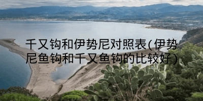 千又钩和伊势尼对照表(伊势尼鱼钩和千又鱼钩的比较好)