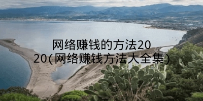 网络赚钱的方法2020(网络赚钱方法大全集)