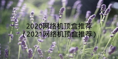 2020网络机顶盒推荐(2021网络机顶盒推荐)