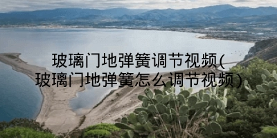 玻璃门地弹簧调节视频(玻璃门地弹簧怎么调节视频)