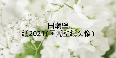 国潮壁纸2021(国潮壁纸头像)