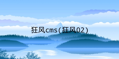 狂风cms(狂风02)