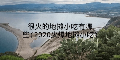 很火的地摊小吃有哪些(2020火爆地摊小吃)