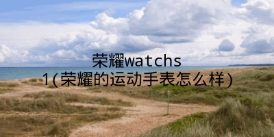 荣耀watchs1(荣耀的运动手表怎么样)