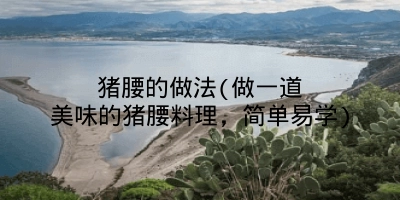 猪腰的做法(做一道美味的猪腰料理，简单易学)
