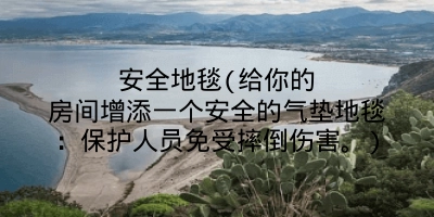 安全地毯(给你的房间增添一个安全的气垫地毯：保护人员免受摔倒伤害。)