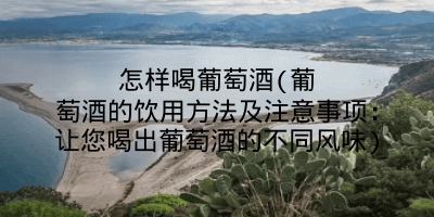 怎样喝葡萄酒(葡萄酒的饮用方法及注意事项：让您喝出葡萄酒的不同风味)