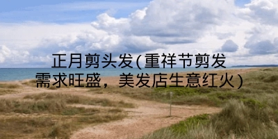 正月剪头发(重祥节剪发需求旺盛，美发店生意红火)