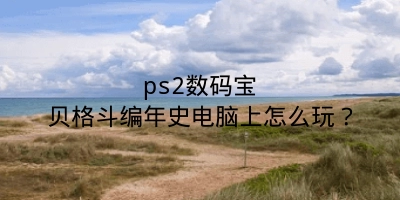 ps2数码宝贝格斗编年史电脑上怎么玩？