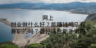 网上创业做什么好？能赚钱吗？有兼职的吗？最好适合新手做的