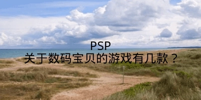 PSP关于数码宝贝的游戏有几款？