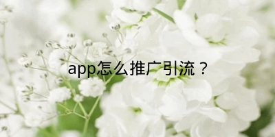 app怎么推广引流？