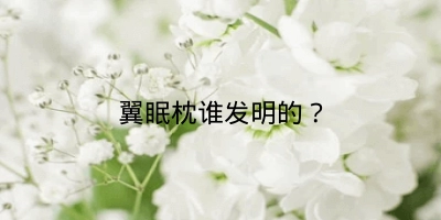 翼眠枕谁发明的？