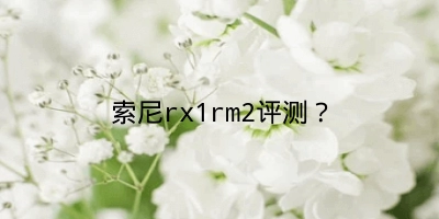 索尼rx1rm2评测？