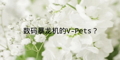 数码暴龙机的V-Pets？