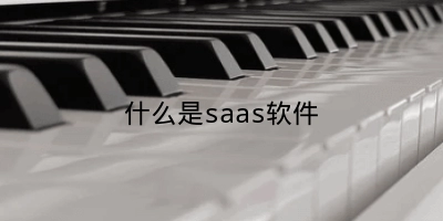 什么是saas软件