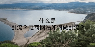 什么是引流？电商网站如何做引流？